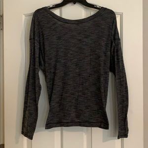 Lululemon lace up long sleeve top
